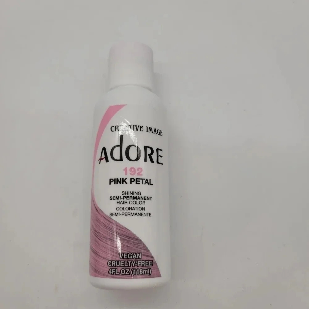 Creative Images Systems Adore Semi-Permanent Haircolor 192 Pink Petal 4oz 118ml